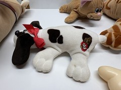 Vintage Pound Puppies Plush Lot Dog Cat Puppy Kitty Bones Large Small Stuffed