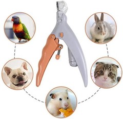 Pet Nail Clippers with LED Light Professional Dog Cat Nail Cutter Tool