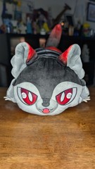 APHMAU MYSTERY MEEMEOWS 11″ Plush Larger Size Red, Black & Grey w Hoodie