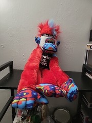 Kipp Brothers Mohawk Monkey Plush ‘ Coolest Kid Ever’ NWT 24″