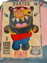 Kreepy Baraz 6″ Capt Gold Toof Stuffed Doll *SEE DEAL!!!*