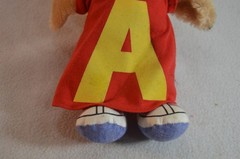 Alvin and the Chipmunks Vintage 12” Stuffed Plush Alvin Doll 1983 CBS Toys