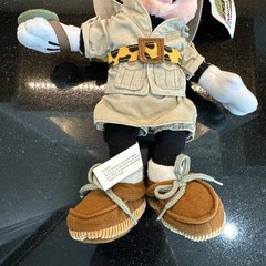 Set of 5 Disney’s Safari Mickey & Pooh Animal Kingdom 10″ Plush Dolls – w/Tags