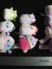 Lot of 14 Squishville Micromallow 2 inch Plush Kelly Toys well loved used toys