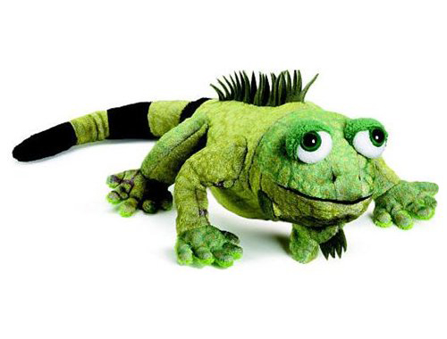 GANZ Webkinz Iguana Lizard Plush Stuffed Animal Toy HM340 Sealed Code!