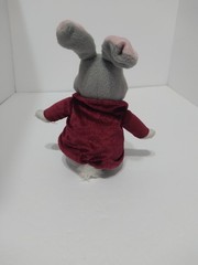 GIVE KIDS THE WORLD VILLAGE MAYOR CLAYTON RABBIT BEAN PLUSH APPROX. 10IN HGT