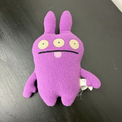Uglydolls Jrumpy 8″ Little Uglys Plush Stuffed Purple Doll Toy GUC