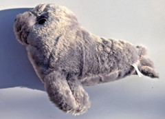 Plush Appeal – Mardi Gras Plush Grey Seal – Stuffed Animal Toy 12 inch!