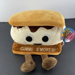 Gimme S’mores Plush Snack Ums Foodie Marshmallow Smores By BMI Soft Toy 2023