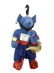 DISNEY Aladdin Genie 24” Bearladdin With Mini LTD ED #335 North American Bear