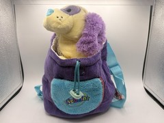 Ganz Webkinz Jelly Bean Puppy W/ Napsack Plush Toy Stuffed Animal HM474 No Code