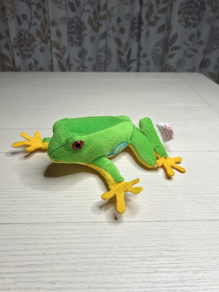 National Wildlife Federation Ranger Rick’s Animals Green Tree Frog Soft Plush 7”