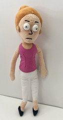 2016 Rick and Morty Summer Smith Plush 11″ Stuffed Doll Jinx Adult Swim READ**
