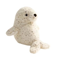 Jellycat Plush Toy With White Seal Galumphous Seal Soft Toy