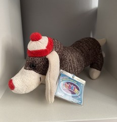 Webkinz Knit Sock Dog NEW with Sealed/Unused Code