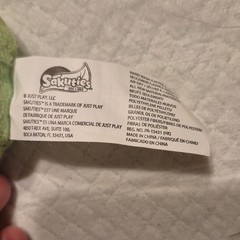 Sakuties Grow A Smile Mini Plush Stuffed Animals Lot of 2 Green Sprout & Gray