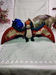3 Dino Plush Combo (Well 2 Dinos and a Dragon)