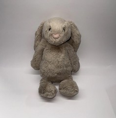 Jellycat Bashful Bunny Rabbit Light Brown Tan Medium 11″ Plush Stuffed Animal