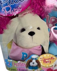 Pucci Pups Sports Party Set 2 Outfits With Accessories NOS Dog Not Included