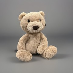 Kid Connection Teddy Bear Soft Plush Stuffed Animal Toy 12-Inch Beige NEW