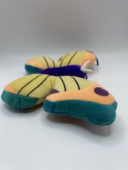 Vintage B J Toy Co Butterfly Plush Bright & Colorful 10″ Stuffed Animal