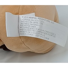 6″ Animal Adventure Squeeze with Love Plush Stud Muffins Pug Brown Tan Puppy 2