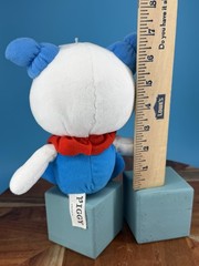 Piggy Clown Plush 8” MiniToon Roblox Horror Game Stuffed Animal Toy Blue White