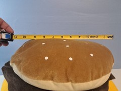 Hamburger Plush Pillow Cushion 6 Inch