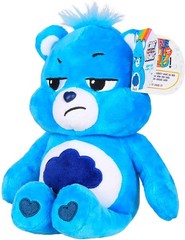 Care Bears Grumpy Bear Bean Plush, 9 inches, Blue 9