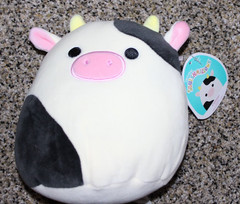 NWT Squishmallows Connor 8″ 2022 Cow Plush S7.5 #10 4-17-2017