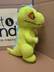 2023 Nickelodeon Reptar Plush Green Dinosaur Rugrats Retro Stuffed Just Play 9″