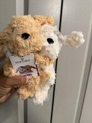 Warmies Hugging Cuddling Dogs Puppies Stuffed Animals Plush Microwaveable