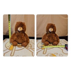 2024 Target Giggle Scape Approx 12″ Brown Bear Stuffed Animal Plush s36