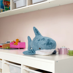 IKEA BLÅHAJ Baby Shark Soft Toy Plush Stuffed Animal Blue Birthday Gift 21 ¾