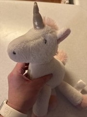 Lambs & Ivy White & Pink 12″ Unicorn Plush Stuffed Animal 6.99