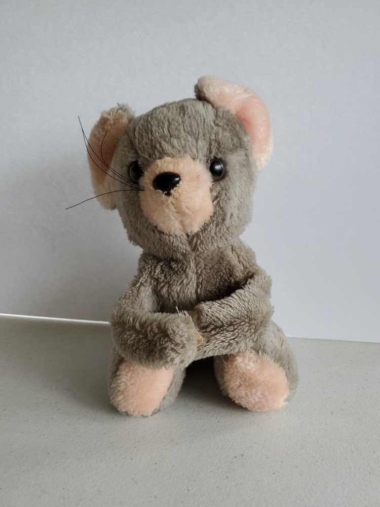 From The World Of Smile Vintage 1986 Stuffed Animal Plush Mouse