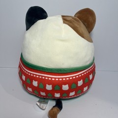 SQUISHMALLOW Holiday Cam the Calico Kitty Cat 8″ Plush Christmas Sweater