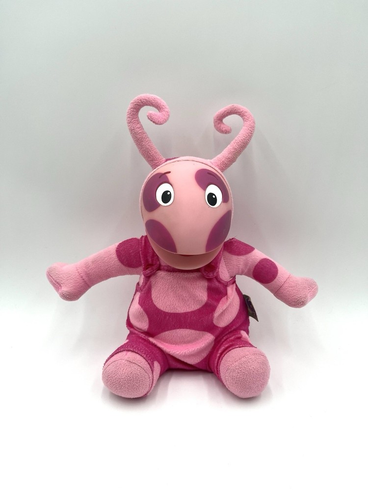 RARE 2007 Viacom The Backyardigans Uniqua Plush Doll – Plastic Face