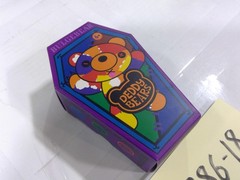 Deddy Bears Bulgebear Mini Coffin Figure Toy Small Multicolor Halloween New
