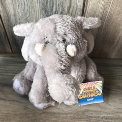 HERITAGE COLLECTION BY GANZ Bell Bottoms 10” Elephant Plush H6022 With Tags! EUC