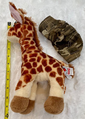 Classic Webkinz GIRAFFE GANZ 11″ Plush Stuffed Animal NO CODE HM403