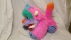 Vintage 1986 Amtoy MY PET MONSTER Pink WOGSTER Plush – No Handcuffs