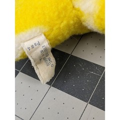 Eden Yellow Giraffe Plush Rattle 5 Inch Vintage Stuffed Animal Toy