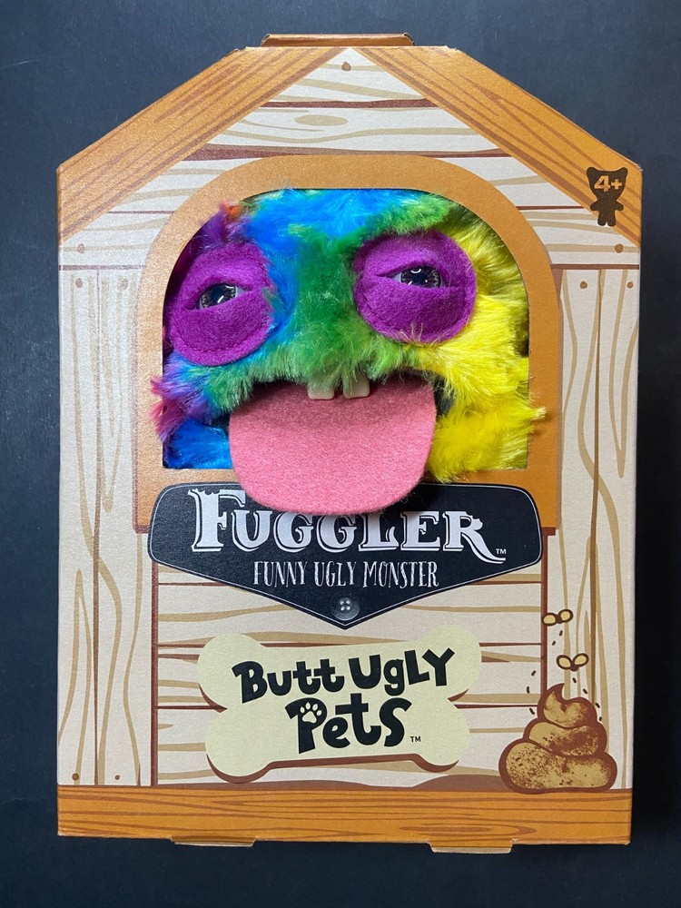 Fuggler Funny Ugly Monster BUTT UGLY PETS CHEEKY CHONKY #173 9” Plush Zuru NEW