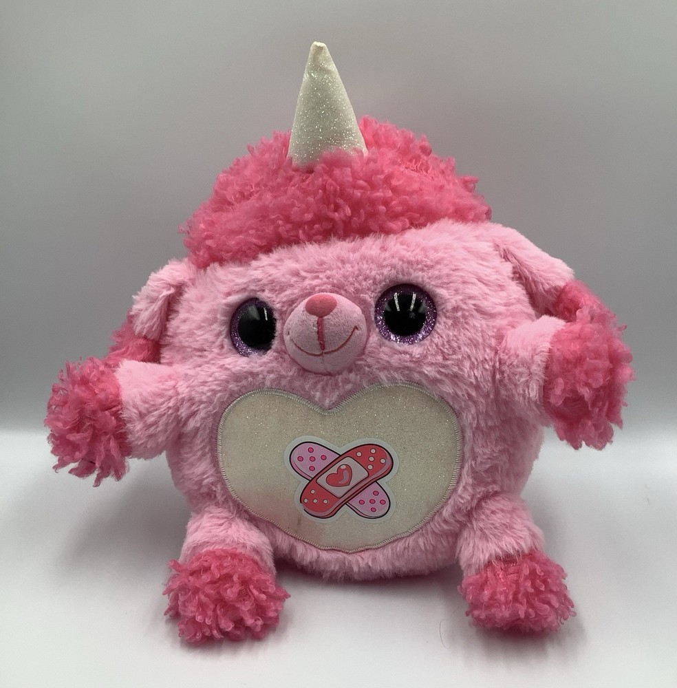 Zuru Inc Unicorn Plush Pink Purple Eyes Wings Stuffed Animal RGS251214/SAB