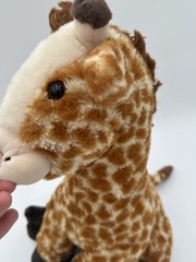 Fiesta Giraffe Stuffed Animal Plush Toy Sitting Safari Brown Nursery Lovey