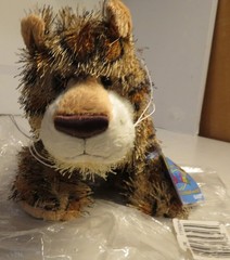 Vintage New Old Stock Webkinz Leopard Plush Sealed Code Jungle Cat Toy 9″ Ganz