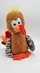 Noah’s Ark Animal Workshop Plush Thanksgiving Turkey with tags 14″ Holiday Decor