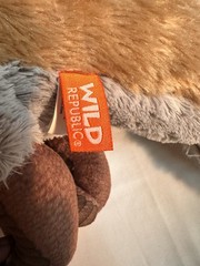 Wild Republic Velociraptor Plush Toy Dinosaur Modified Hair