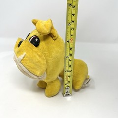Vintage Plush Kamar 1967 Bulldog Cartoon Dog Stuffed Animal Japan